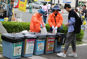 ゴミ分別収集ボランティア