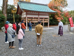 境内での清掃活動